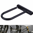 1/2 Set Bicycle U Lock Portables Mini Bike Wheel Lock With Key Anti-theft Safety Motorcycle Scooter Cycling Bicycle Accessories